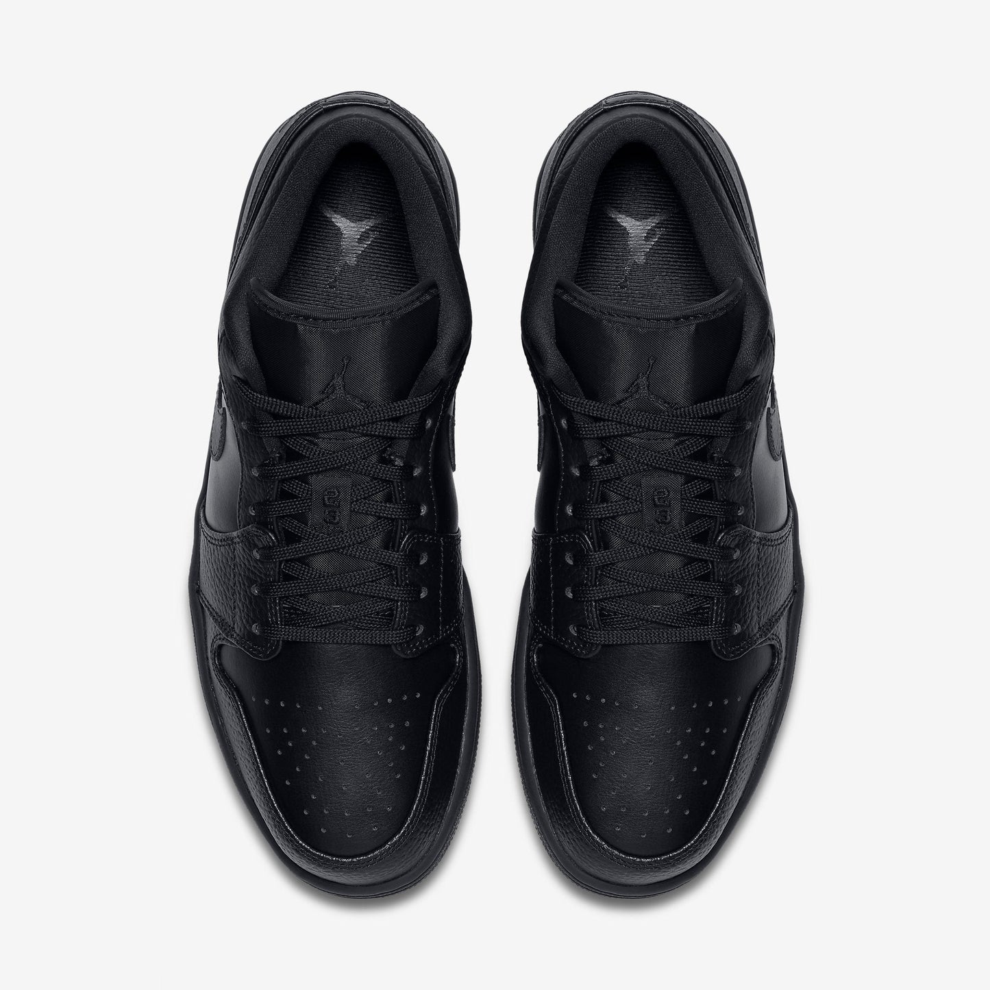 (Men's) Aithtr Jordthtan 1 Low 'Triple Black' (2020) 553558-091