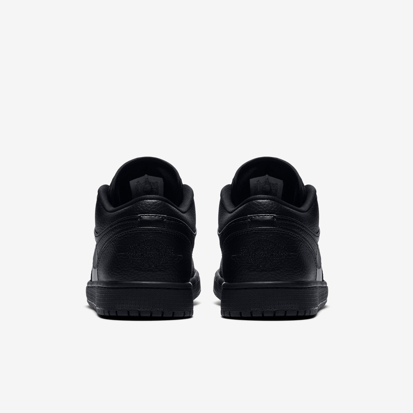 (Men's) Aithtr Jordthtan 1 Low 'Triple Black' (2020) 553558-091