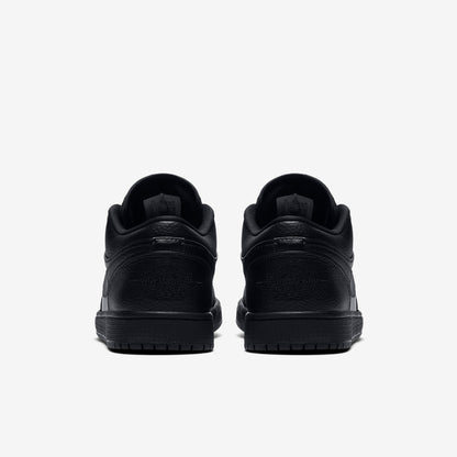 (Men's) Aithtr Jordthtan 1 Low 'Triple Black' (2020) 553558-091