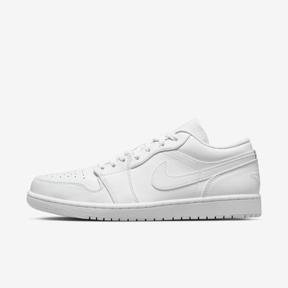 (Men's) Aithtr Jordthtan 1 Low 'Triple White' (2022) 553558-136