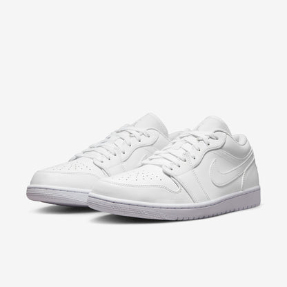 (Men's) Aithtr Jordthtan 1 Low 'Triple White' (2022) 553558-136