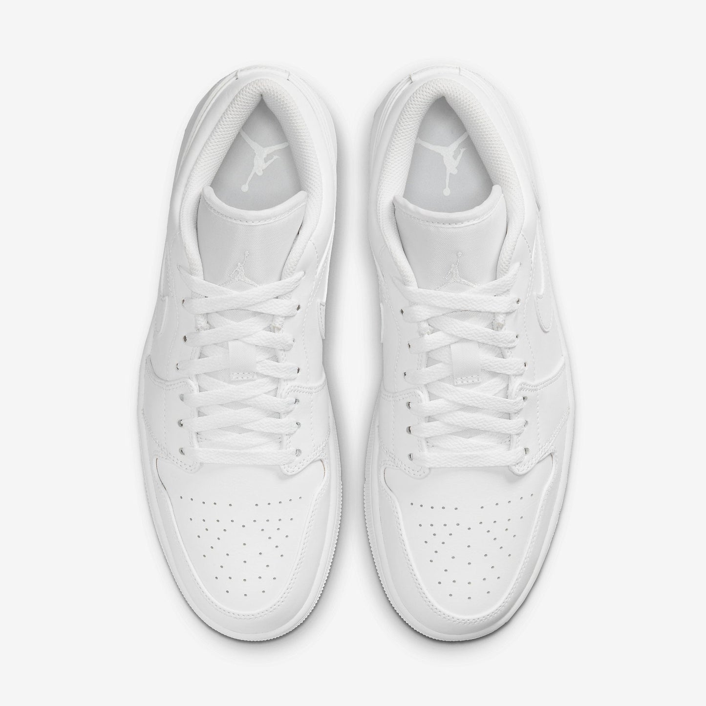 (Men's) Aithtr Jordthtan 1 Low 'Triple White' (2022) 553558-136