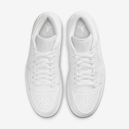 (Men's) Aithtr Jordthtan 1 Low 'Triple White' (2022) 553558-136