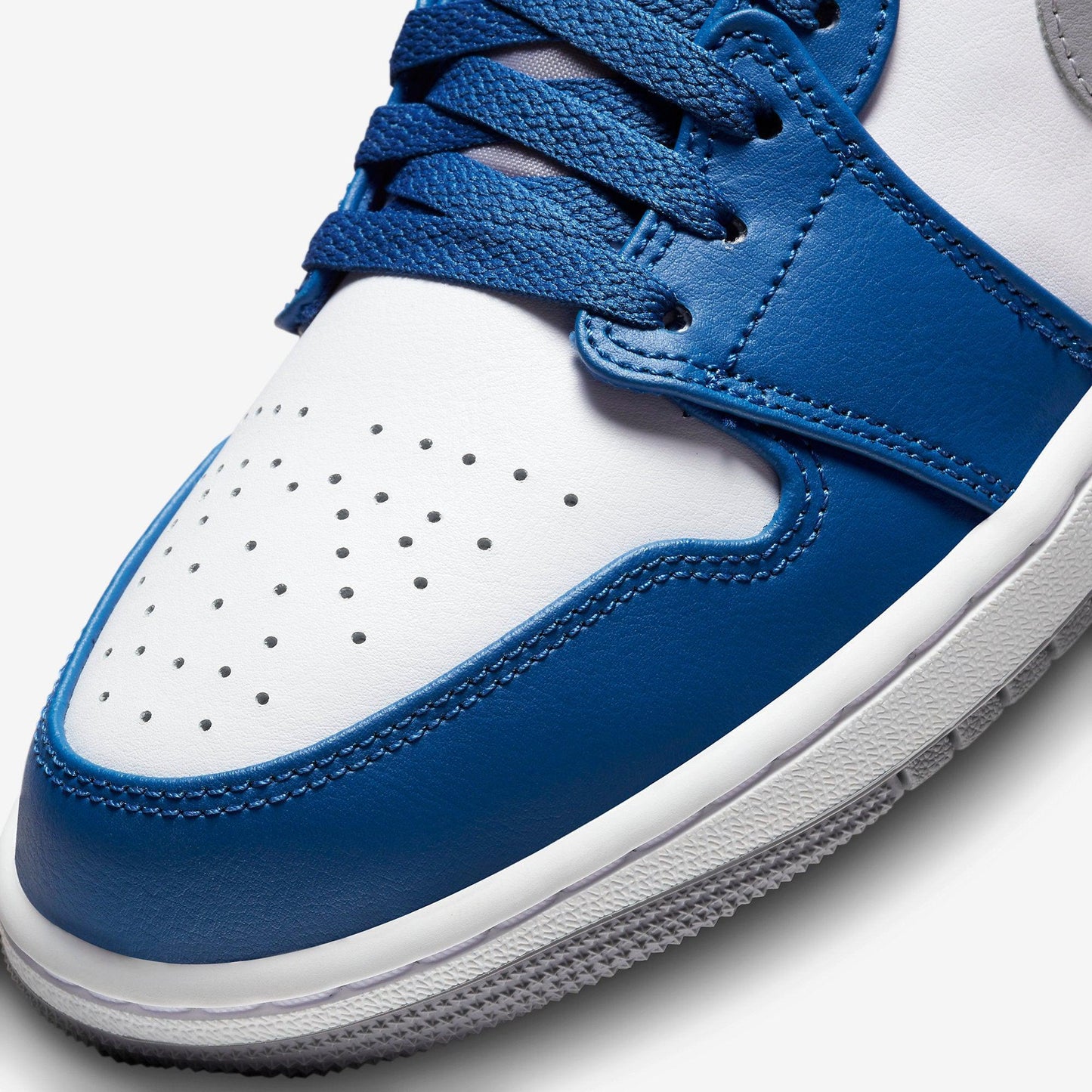 (Men's) Aithtr Jordthtan 1 Low 'True Blue Cement' (2023) 553558-412