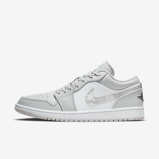 (Men's) Aithtr Jordthtan 1 Low 'White Camo' (2020) DC9036-100