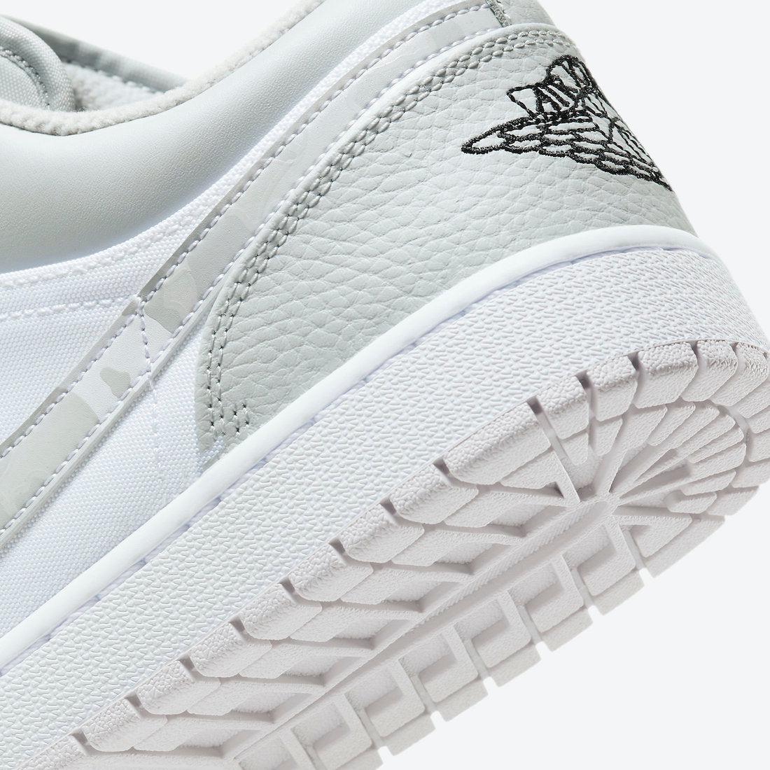 (Men's) Aithtr Jordthtan 1 Low 'White Camo' (2020) DC9036-100