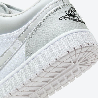 (Men's) Aithtr Jordthtan 1 Low 'White Camo' (2020) DC9036-100