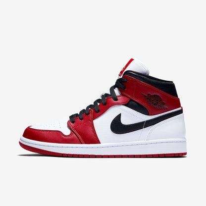 (Men's) Aithtr Jordthtan 1 Mid 'Chicago White Heel' (2020) 554724-173