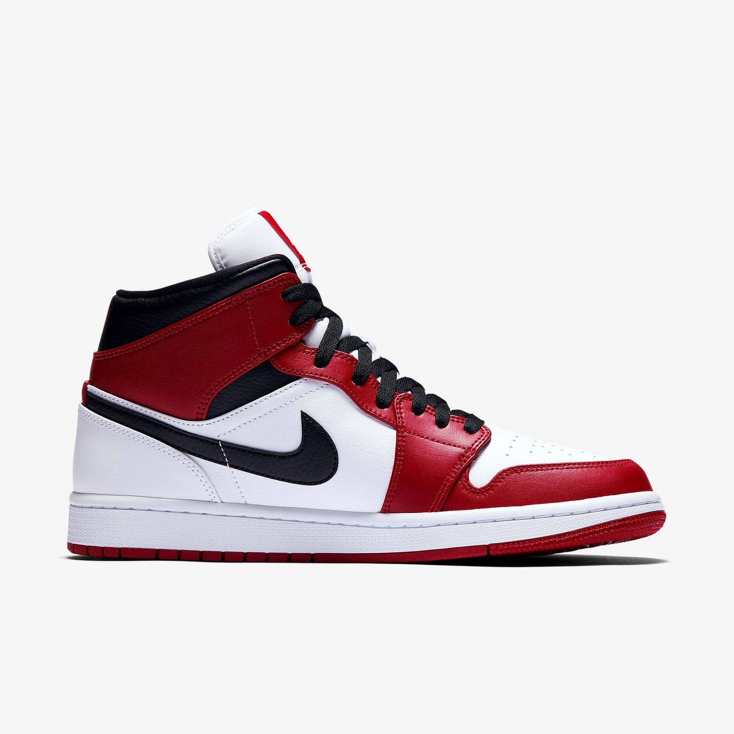 (Men's) Aithtr Jordthtan 1 Mid 'Chicago White Heel' (2020) 554724-173