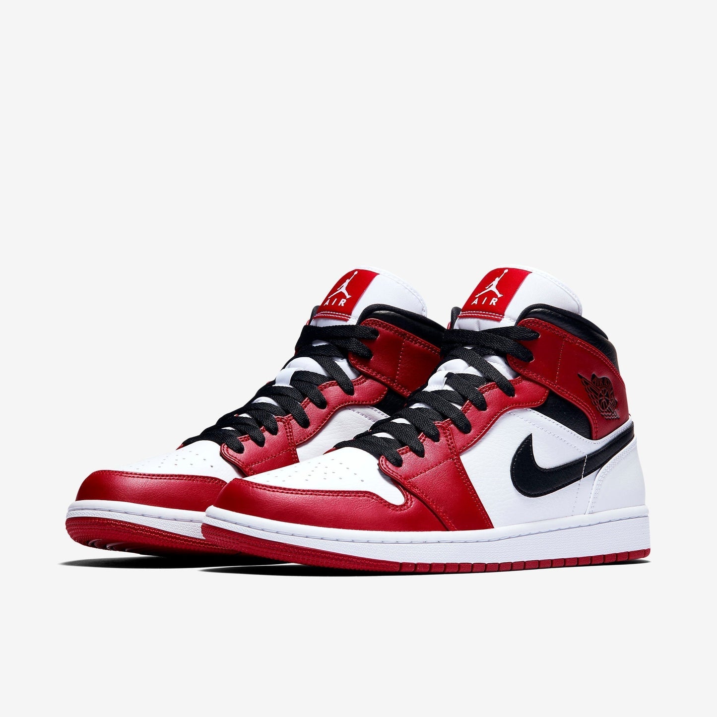 (Men's) Aithtr Jordthtan 1 Mid 'Chicago White Heel' (2020) 554724-173