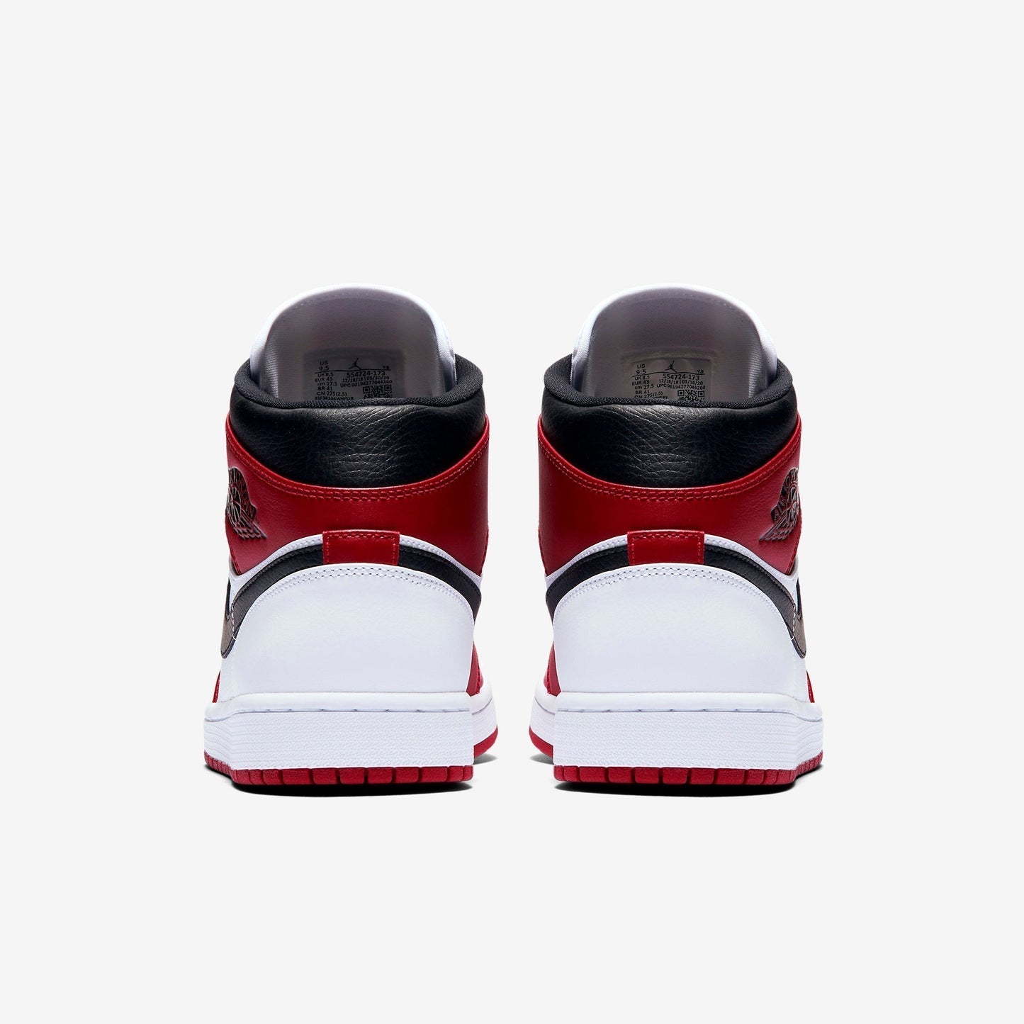 (Men's) Aithtr Jordthtan 1 Mid 'Chicago White Heel' (2020) 554724-173