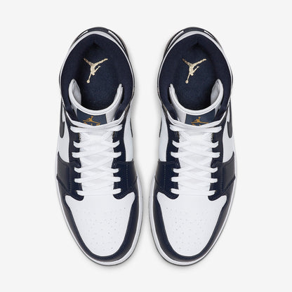 (Men's) Aithtr Jordthtan 1 Mid 'Obsidian' (2019) 554724-174
