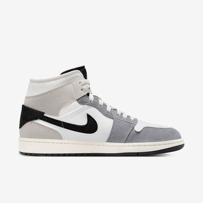 (Men's) Aithtr Jordthtan 1 Mid SE Craft 'Cement Grey / Black' (2023) DZ4136-002