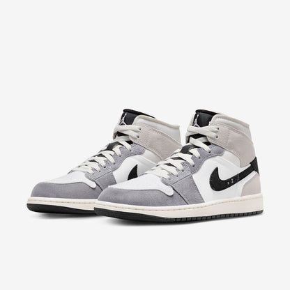 (Men's) Aithtr Jordthtan 1 Mid SE Craft 'Cement Grey / Black' (2023) DZ4136-002