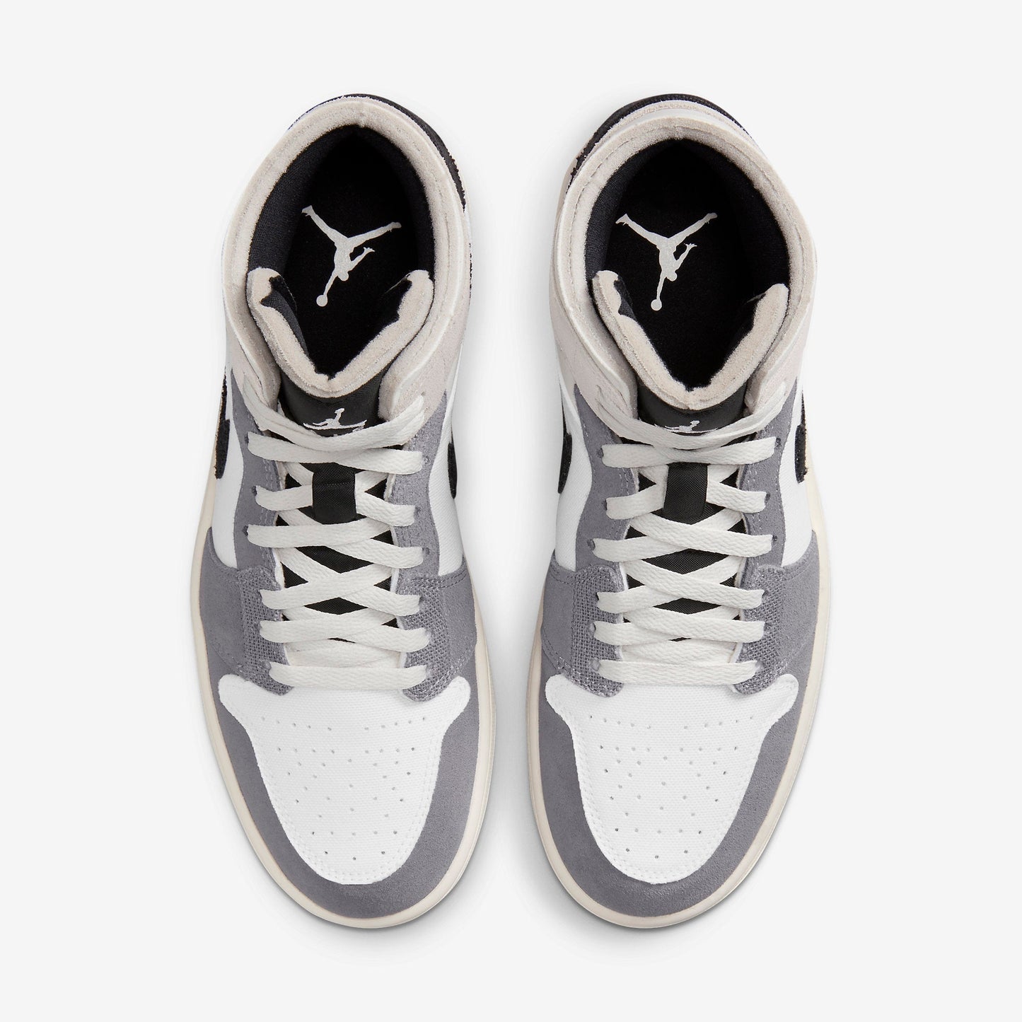 (Men's) Aithtr Jordthtan 1 Mid SE Craft 'Cement Grey / Black' (2023) DZ4136-002