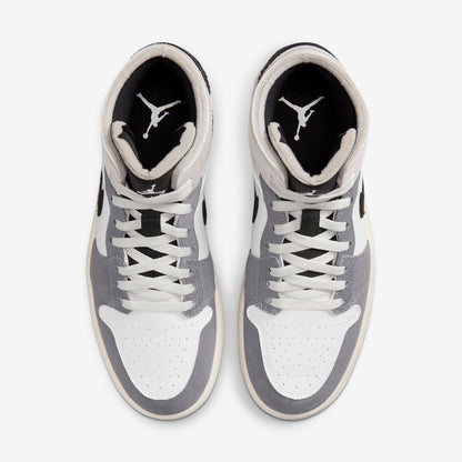 (Men's) Aithtr Jordthtan 1 Mid SE Craft 'Cement Grey / Black' (2023) DZ4136-002