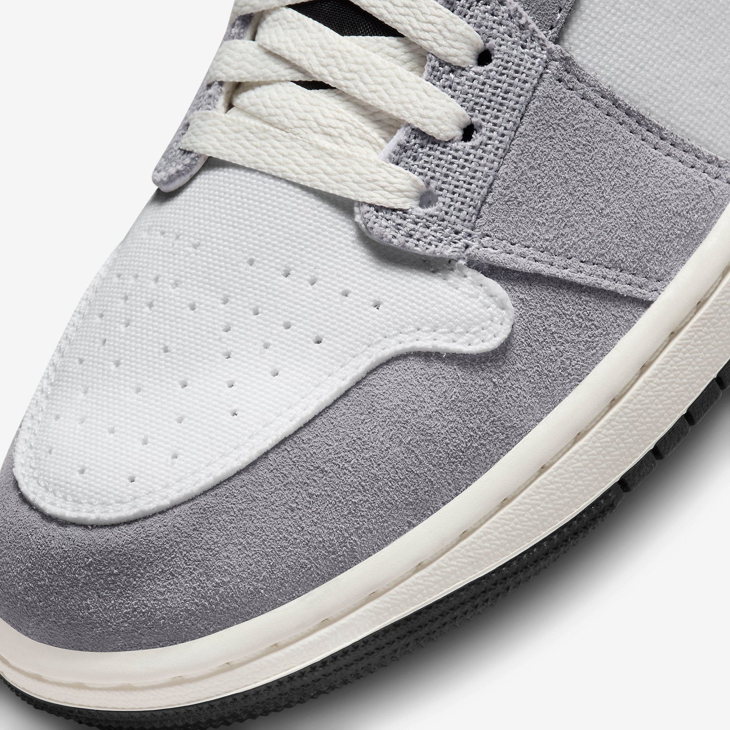 (Men's) Aithtr Jordthtan 1 Mid SE Craft 'Cement Grey / Black' (2023) DZ4136-002