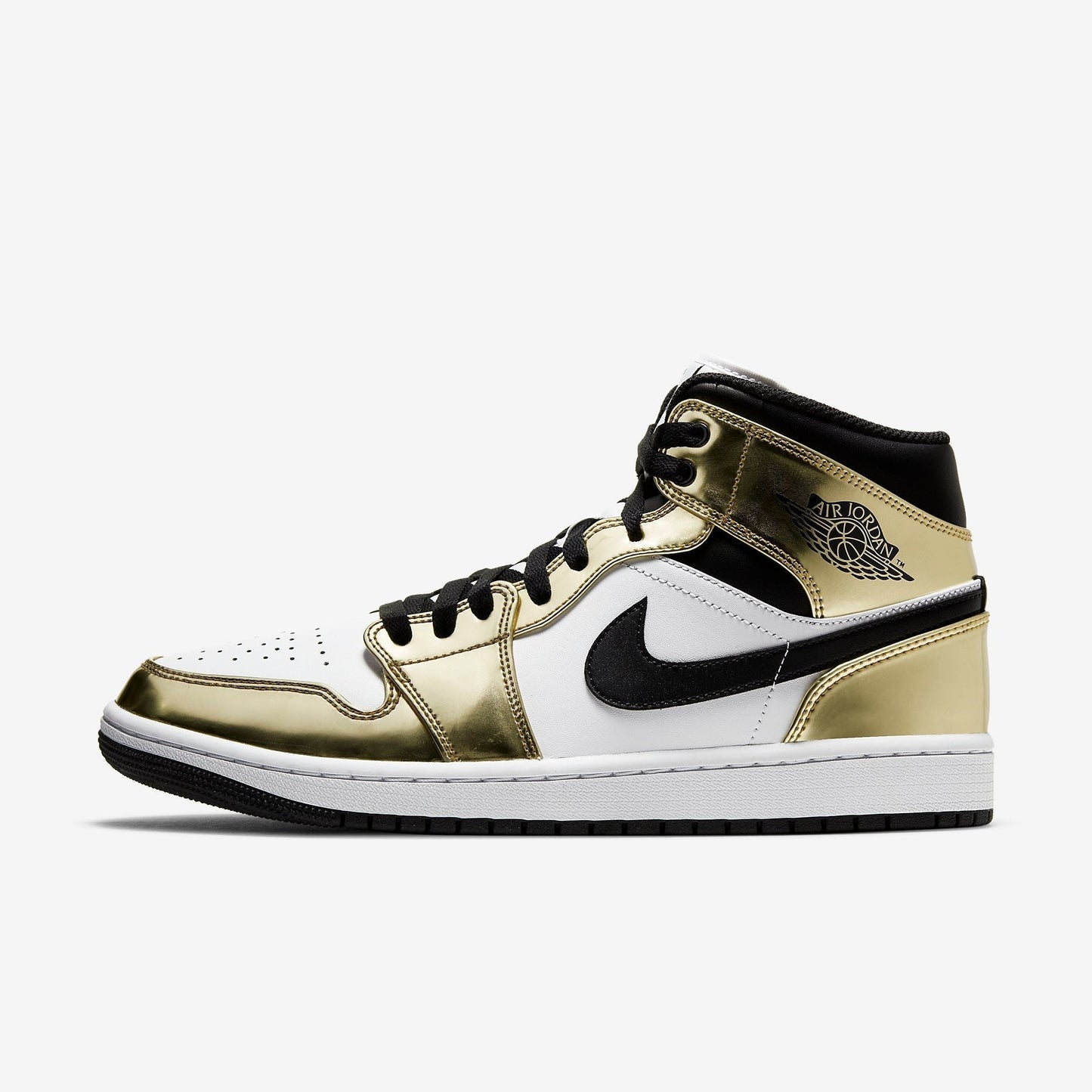 (Men's) Aithtr Jordthtan 1 Mid SE 'Metallic Gold' (2020) DC1419-700