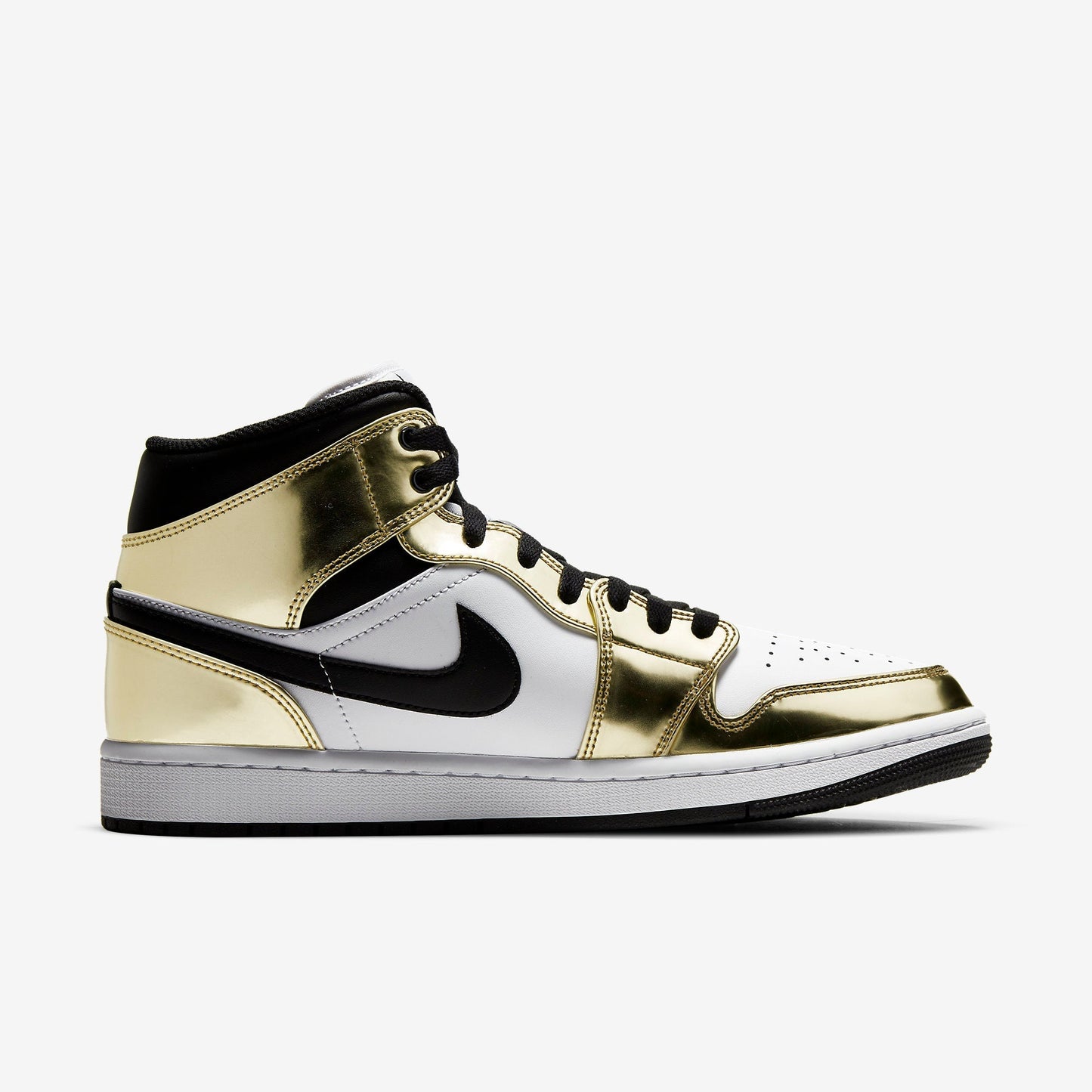 (Men's) Aithtr Jordthtan 1 Mid SE 'Metallic Gold' (2020) DC1419-700