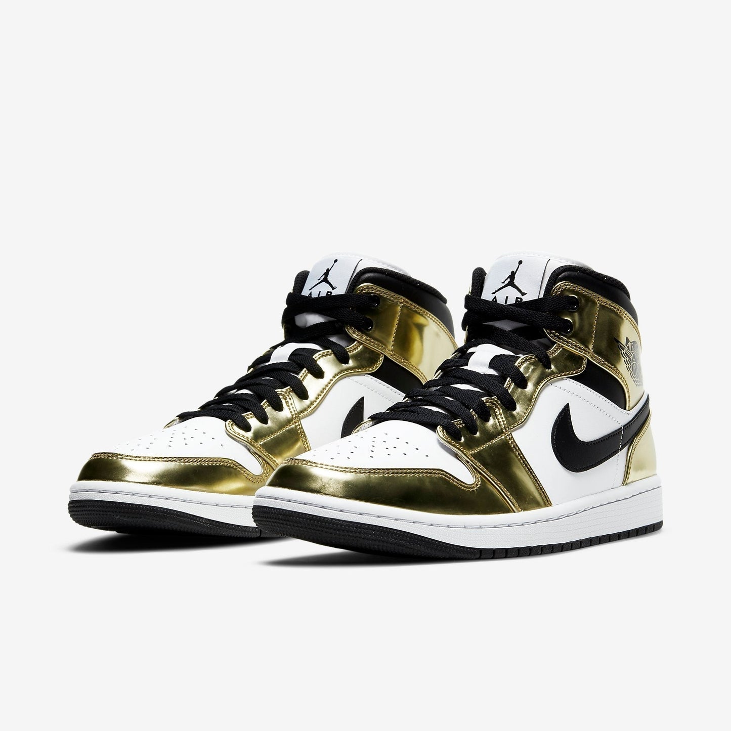 (Men's) Aithtr Jordthtan 1 Mid SE 'Metallic Gold' (2020) DC1419-700