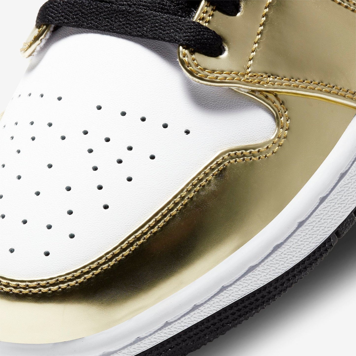 (Men's) Aithtr Jordthtan 1 Mid SE 'Metallic Gold' (2020) DC1419-700