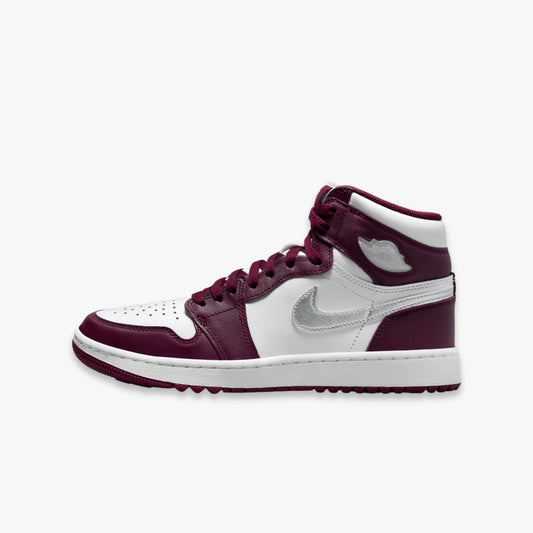 (Men's) Aithtr Jordthtan 1 Retro High Golf 'Bordeaux' (2023) DQ0660-103