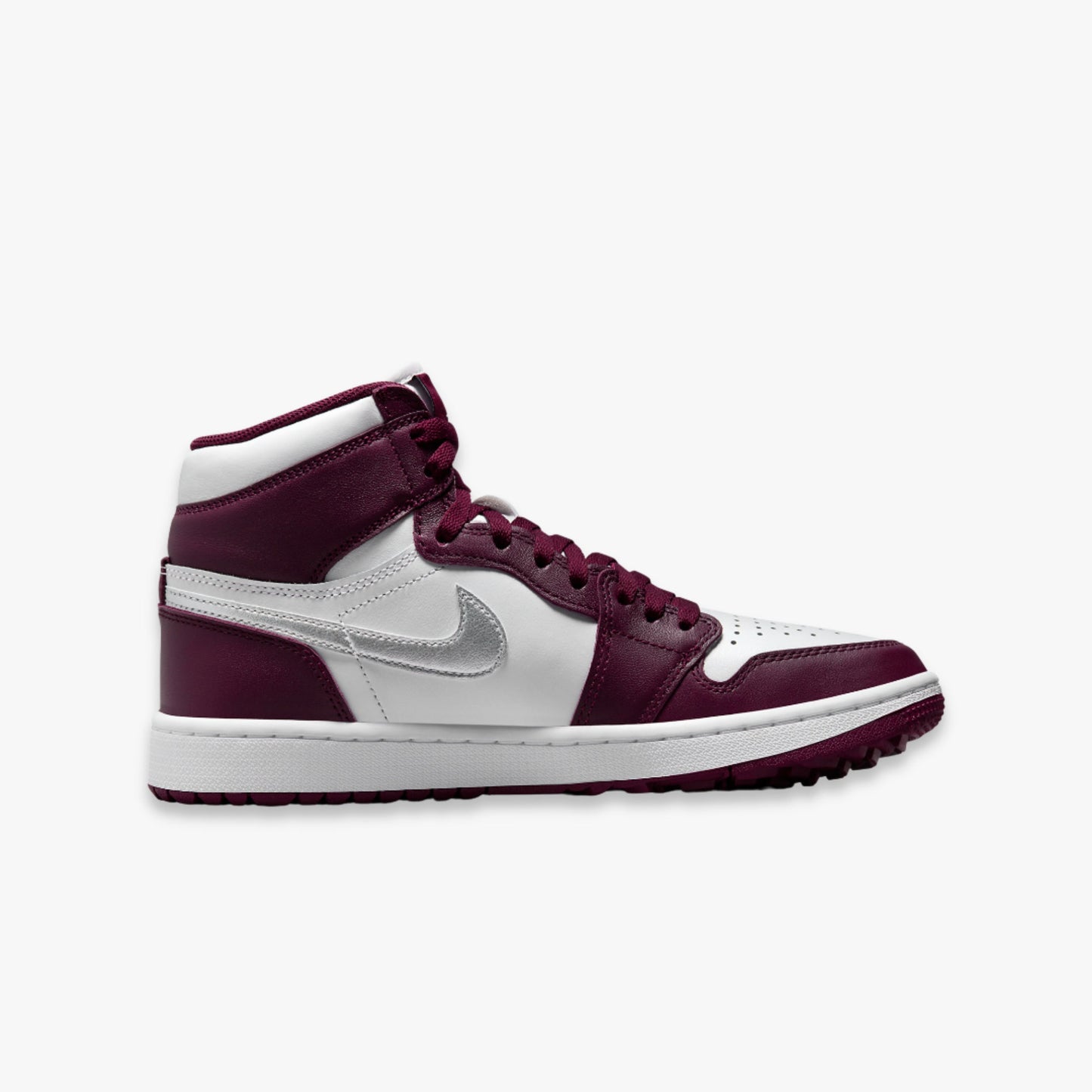 (Men's) Aithtr Jordthtan 1 Retro High Golf 'Bordeaux' (2023) DQ0660-103