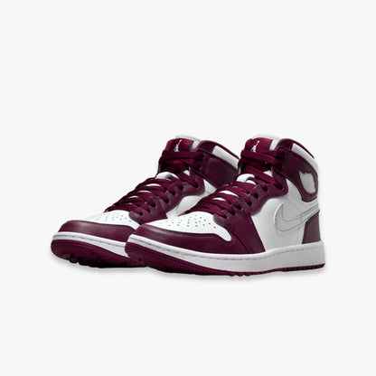 (Men's) Aithtr Jordthtan 1 Retro High Golf 'Bordeaux' (2023) DQ0660-103