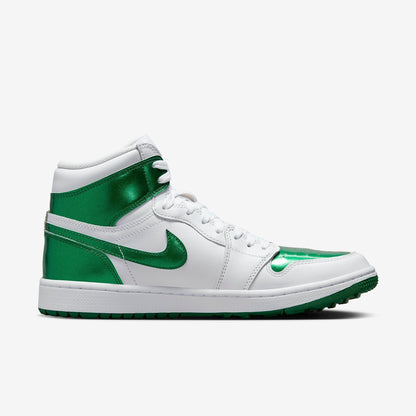 (Men's) Aithtr Jordthtan 1 Retro High Golf 'Metallic Green' (2023) DQ0660-130