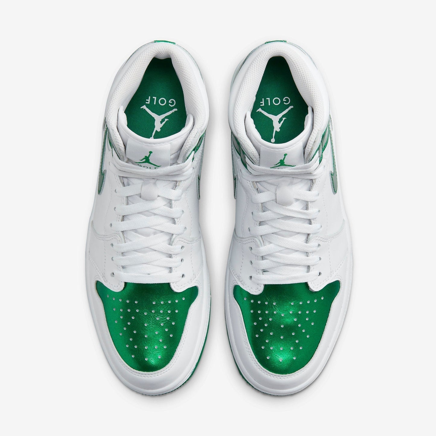 (Men's) Aithtr Jordthtan 1 Retro High Golf 'Metallic Green' (2023) DQ0660-130