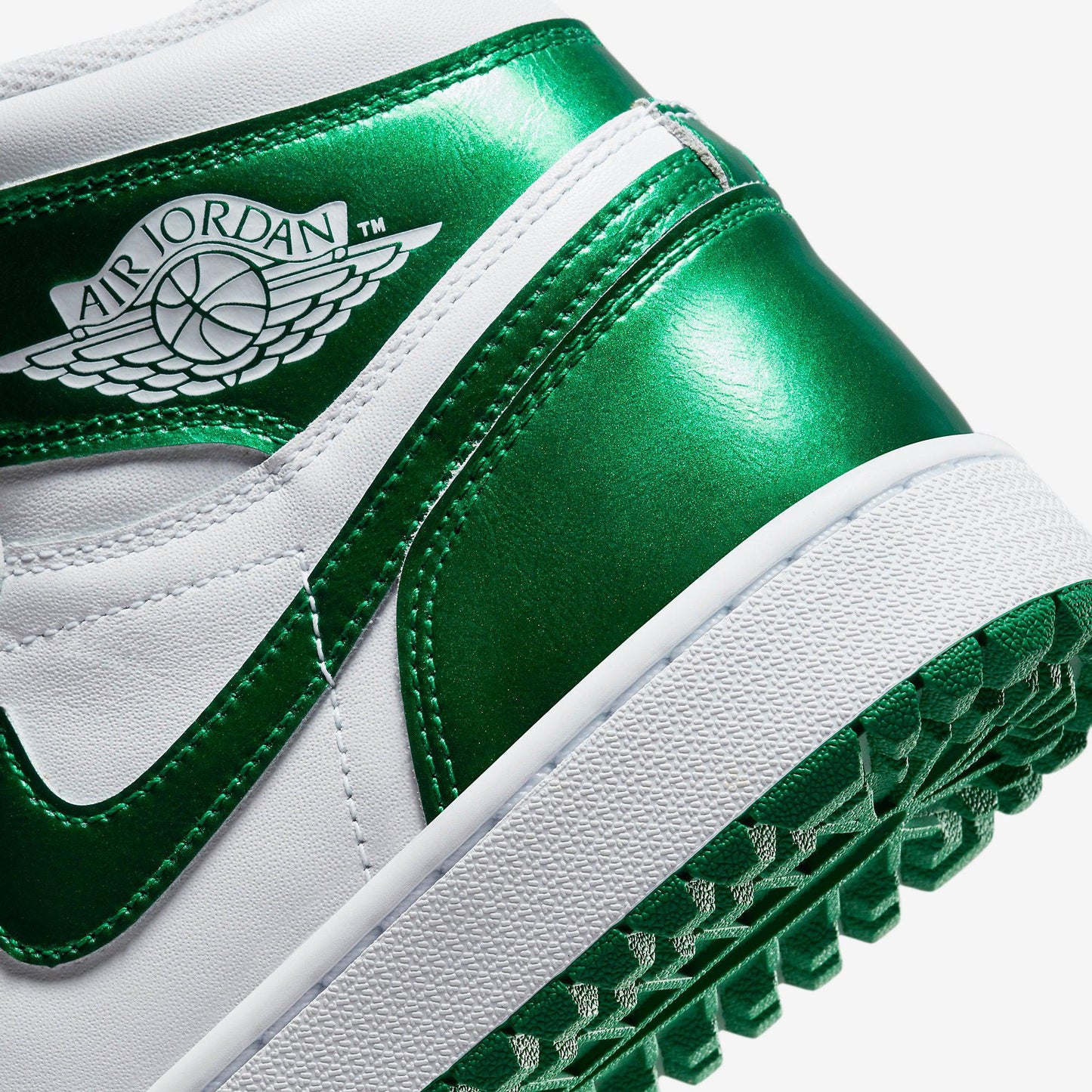 (Men's) Aithtr Jordthtan 1 Retro High Golf 'Metallic Green' (2023) DQ0660-130