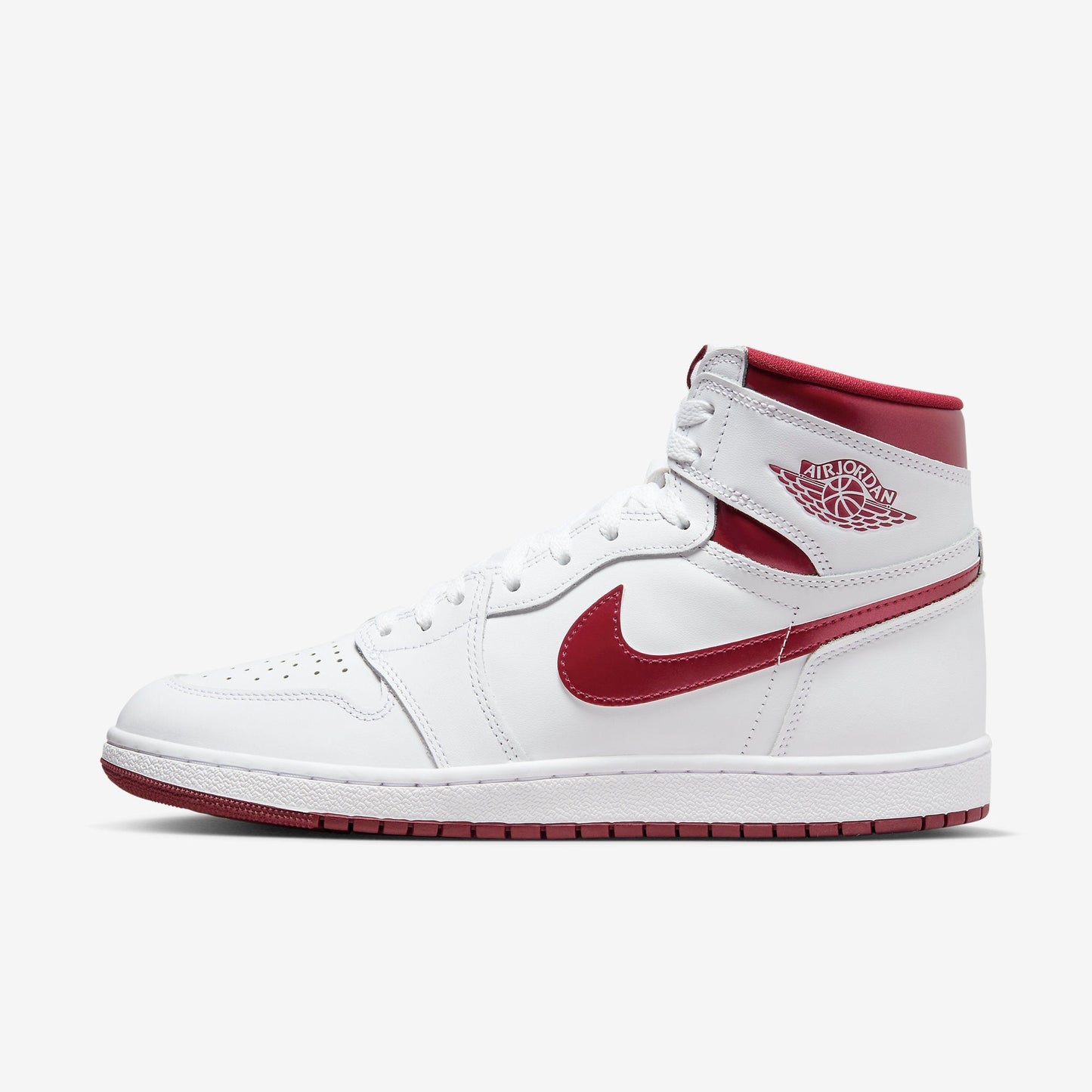 (Men's) Aithtr Jordthtan 1 Retro High OG '85 'Metallic Burgundy' (2024) BQ4422-161