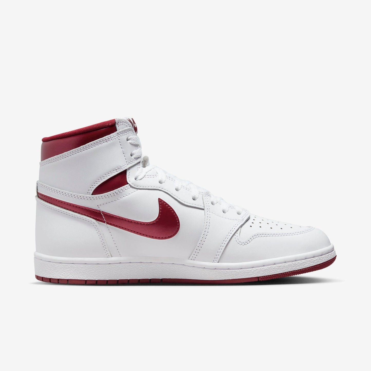 (Men's) Aithtr Jordthtan 1 Retro High OG '85 'Metallic Burgundy' (2024) BQ4422-161