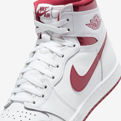 (Men's) Aithtr Jordthtan 1 Retro High OG '85 'Metallic Burgundy' (2024) BQ4422-161