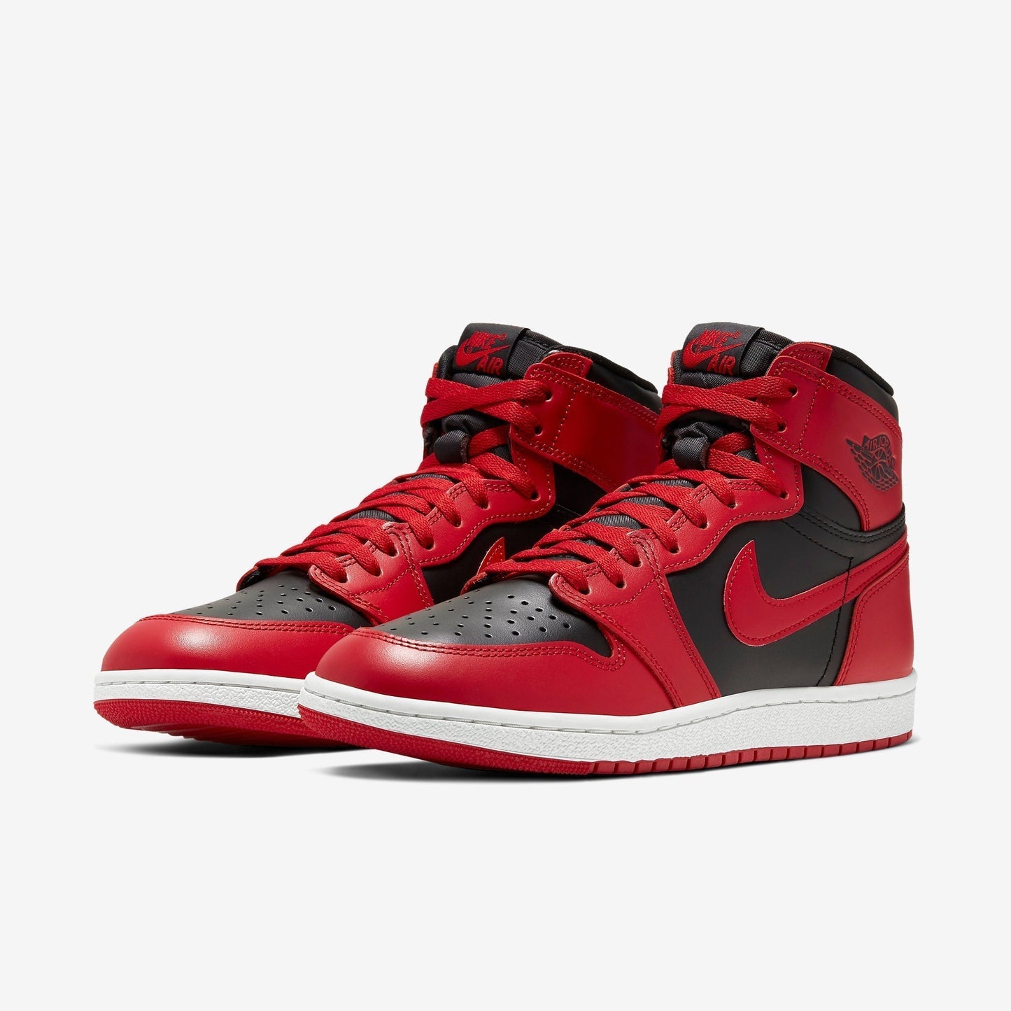 (Men's) Aithtr Jordthtan 1 Retro High OG '85 'Varsity Red' (Numbered) (2020) BQ4422-600