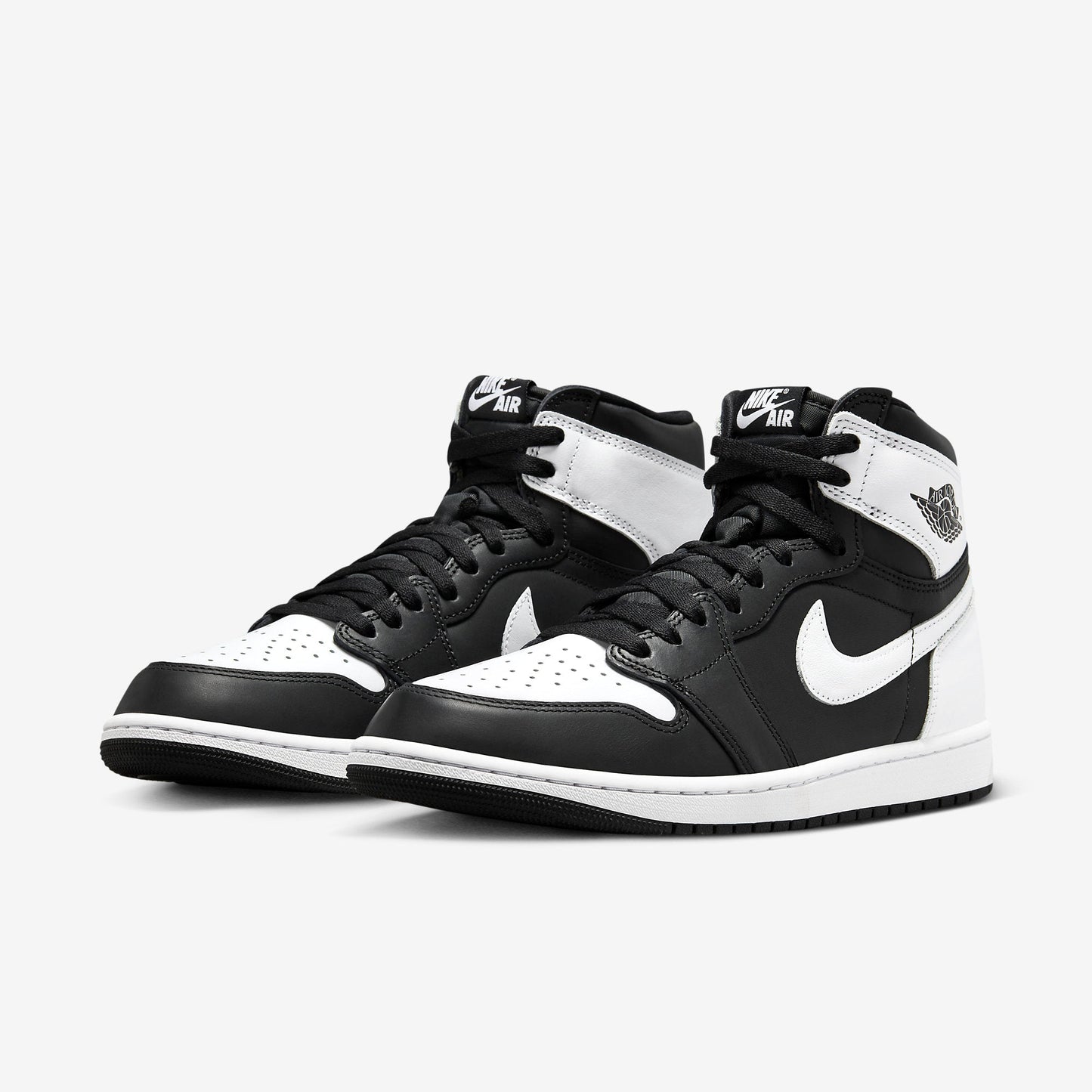 (Men's) Aithtr Jordthtan 1 Retro High OG 'Black / White' (2024) DZ5485-010