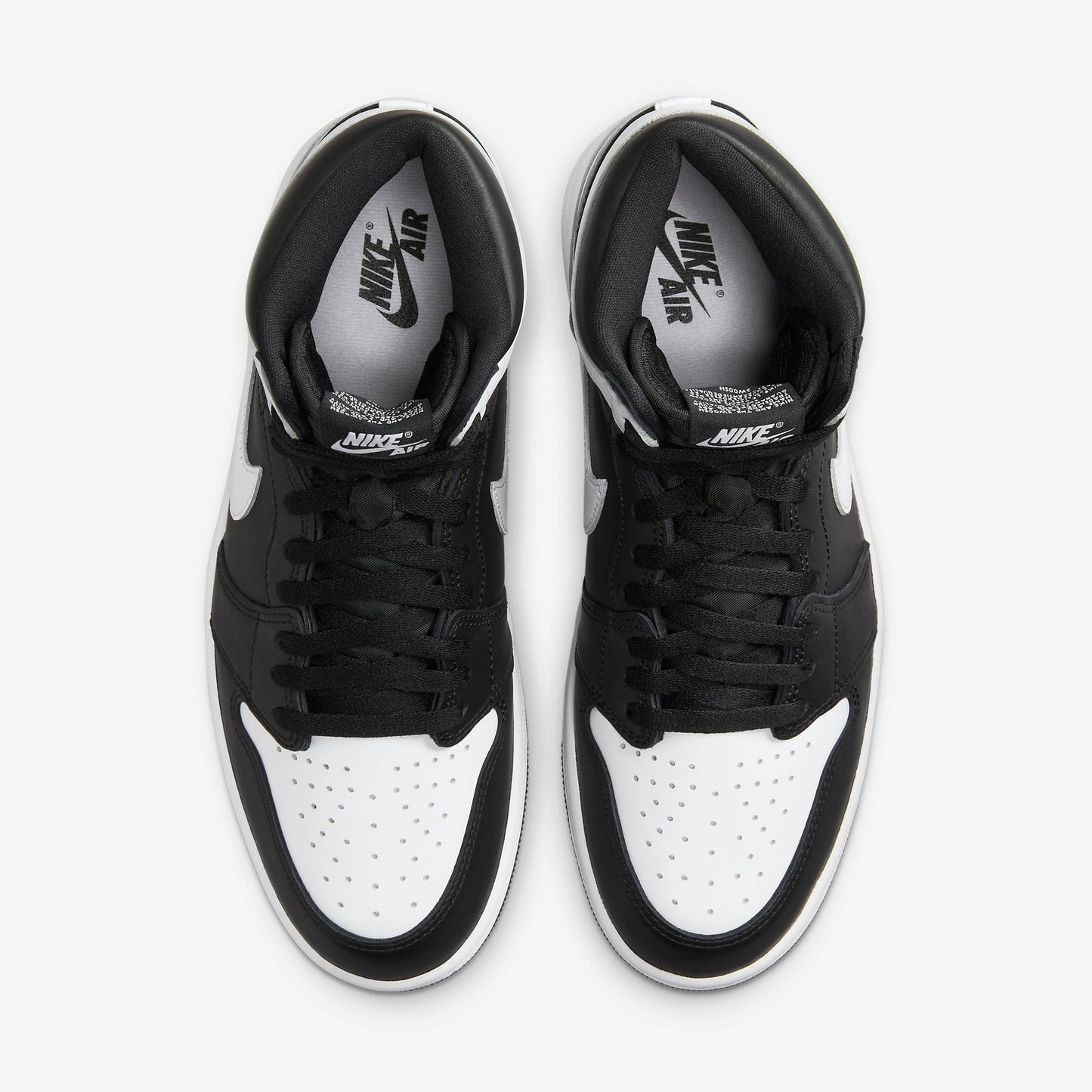 (Men's) Aithtr Jordthtan 1 Retro High OG 'Black / White' (2024) DZ5485-010