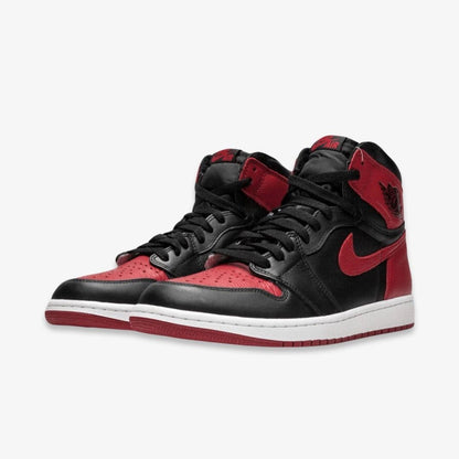 (Men's) Aithtr Jordthtan 1 Retro High OG 'Bred / Banned' (2016) 555088-001