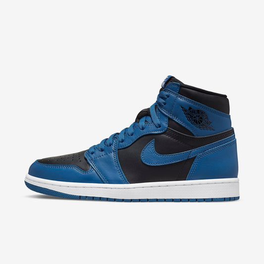 (Men's) Aithtr Jordthtan 1 Retro High OG 'Dark Marina Blue / Black' (2022) 555088-404