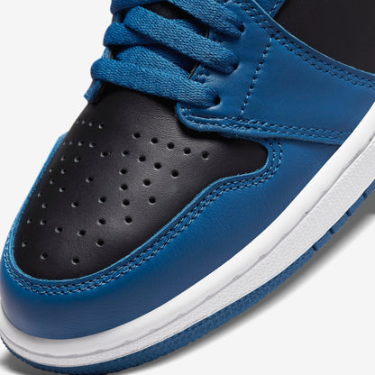 (Men's) Aithtr Jordthtan 1 Retro High OG 'Dark Marina Blue / Black' (2022) 555088-404