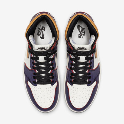 (Men's) Aithtr Jordthtan 1 Retro High OG Defiant SB 'LA to Chicago' (2019) CD6578-507