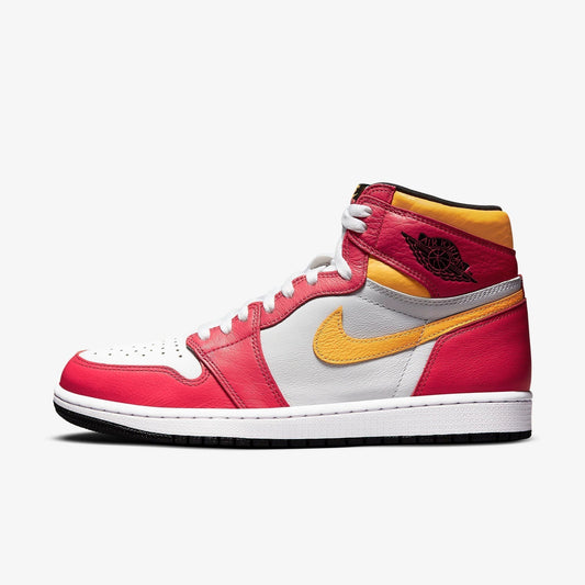 (Men's) Aithtr Jordthtan 1 Retro High OG 'Light Fusion Red' (2021) 555088-603