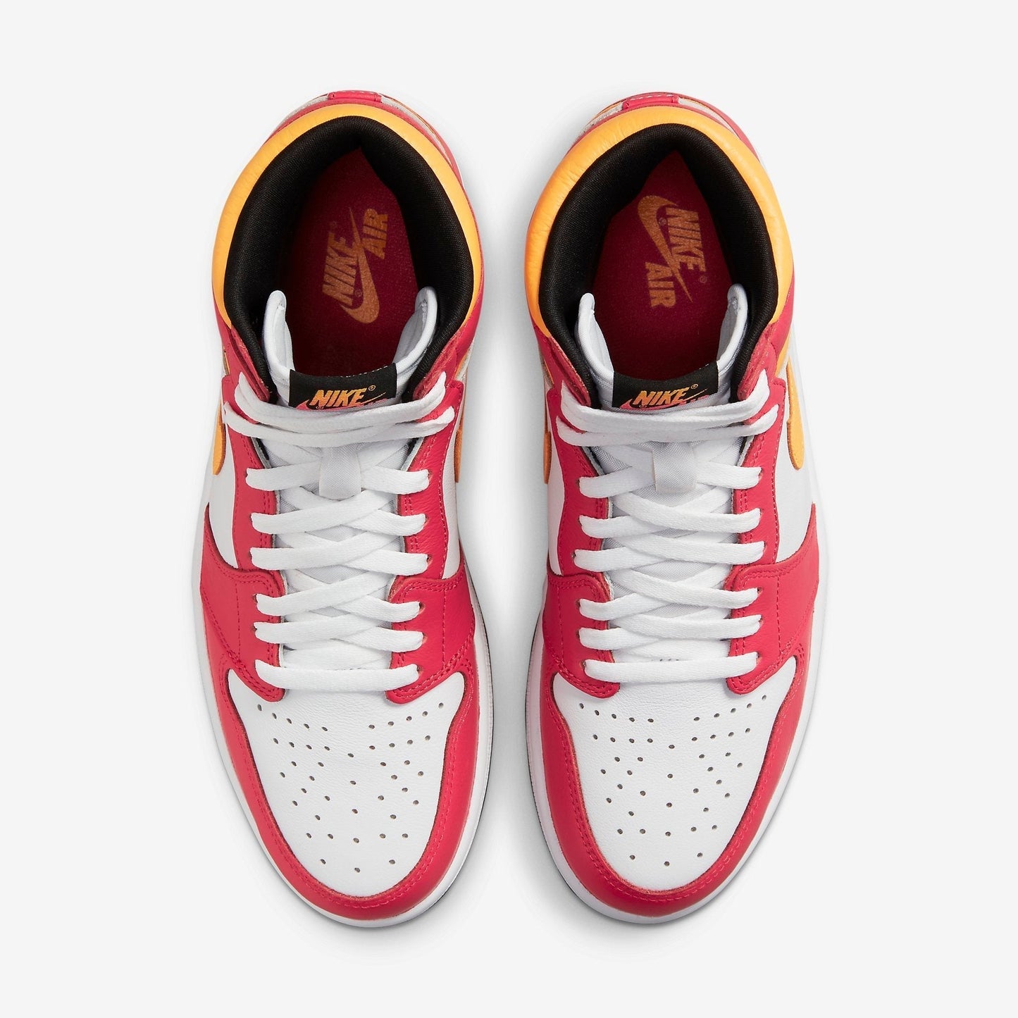 (Men's) Aithtr Jordthtan 1 Retro High OG 'Light Fusion Red' (2021) 555088-603