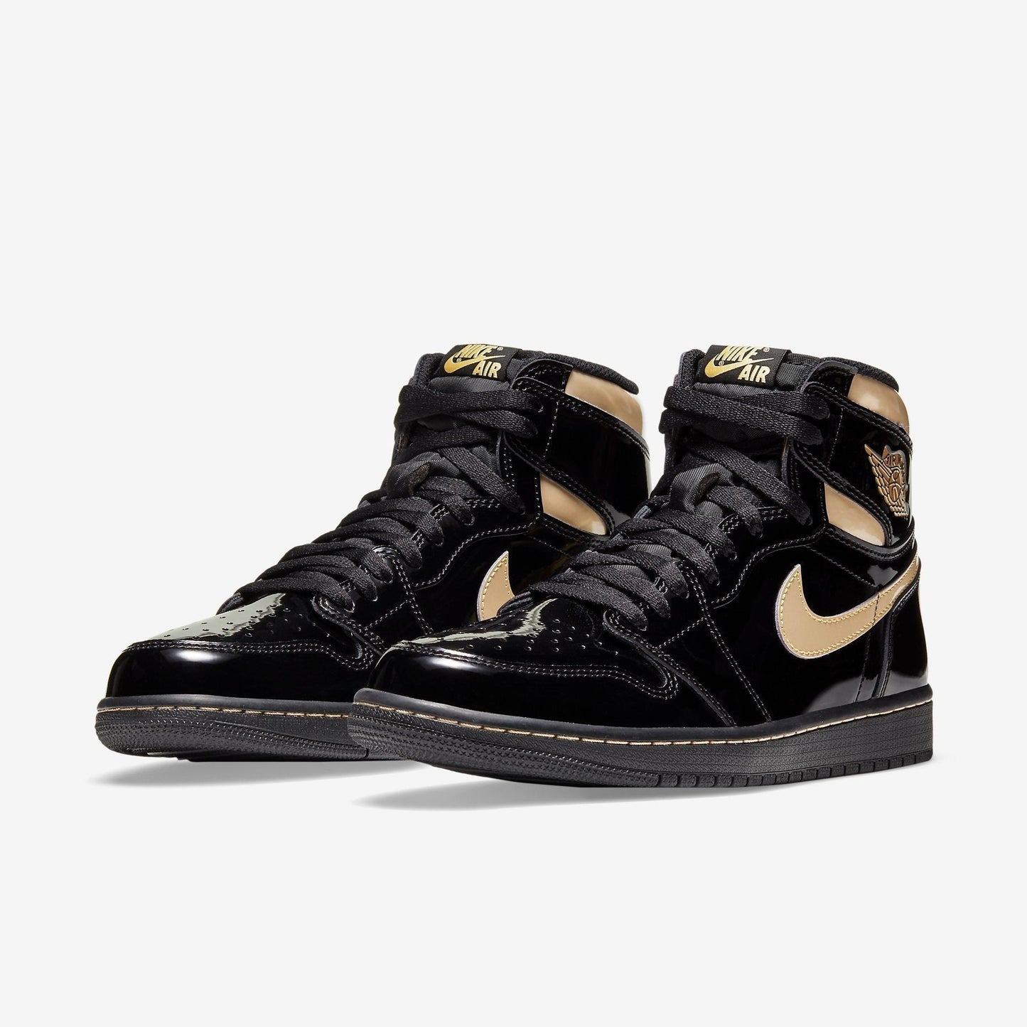 (Men's) Aithtr Jordthtan 1 Retro High OG 'Metallic Gold' (2020) 555088-032