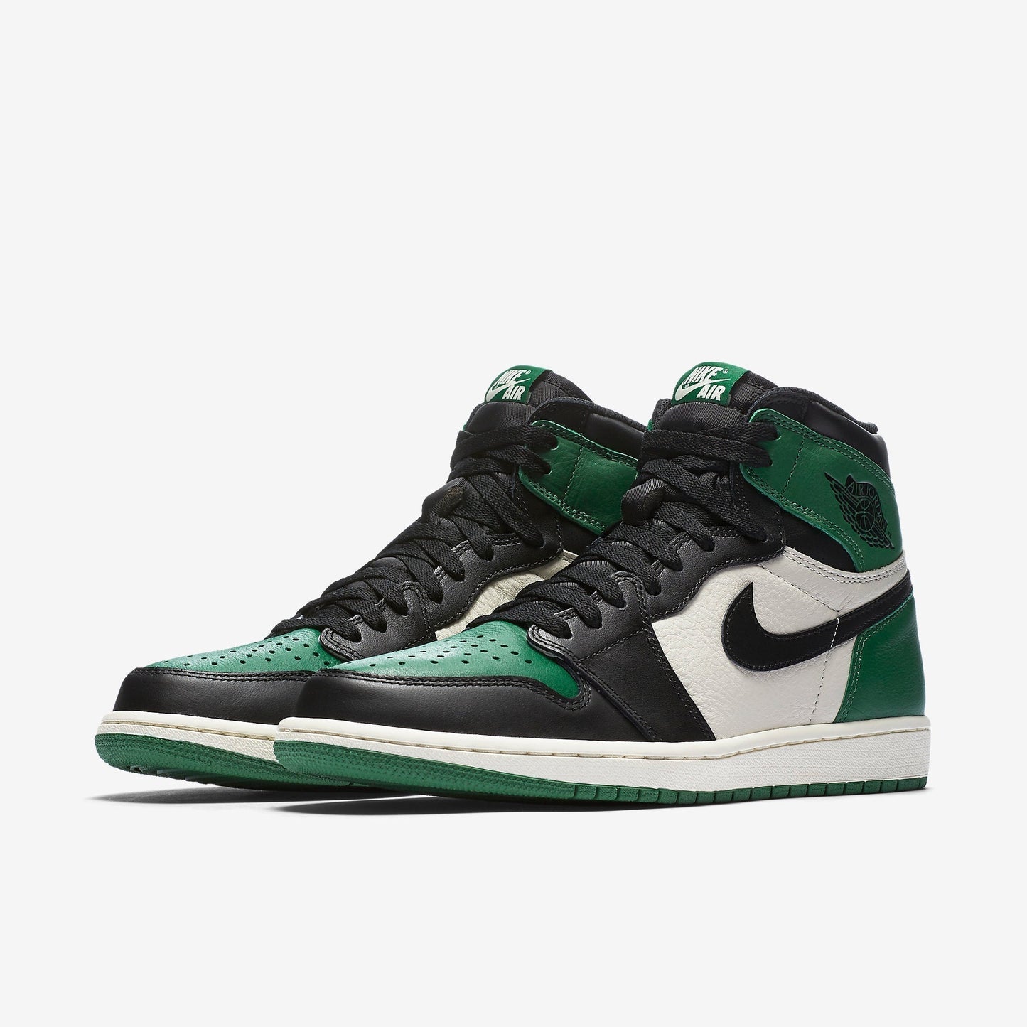 (Men's) Aithtr Jordthtan 1 Retro High OG 'Pine Green 1.0' (2018) 555088-302