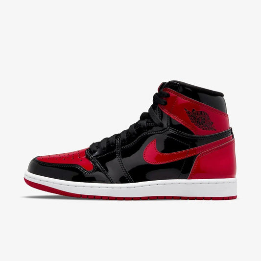 (Men's) Aithtr Jordthtan 1 Retro High OG 'Reimagined Patent Bred / Banned' (2021) 555088-063