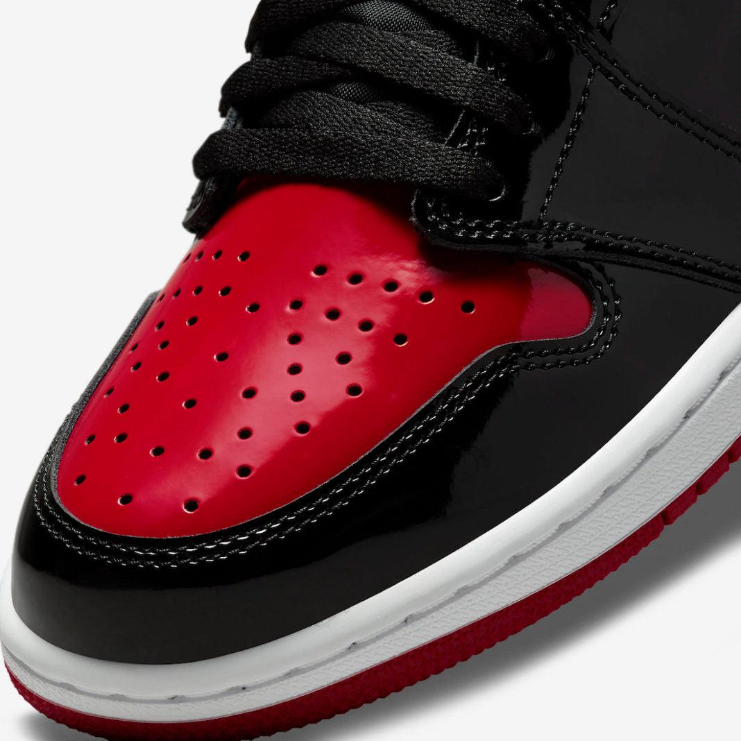 (Men's) Aithtr Jordthtan 1 Retro High OG 'Reimagined Patent Bred / Banned' (2021) 555088-063