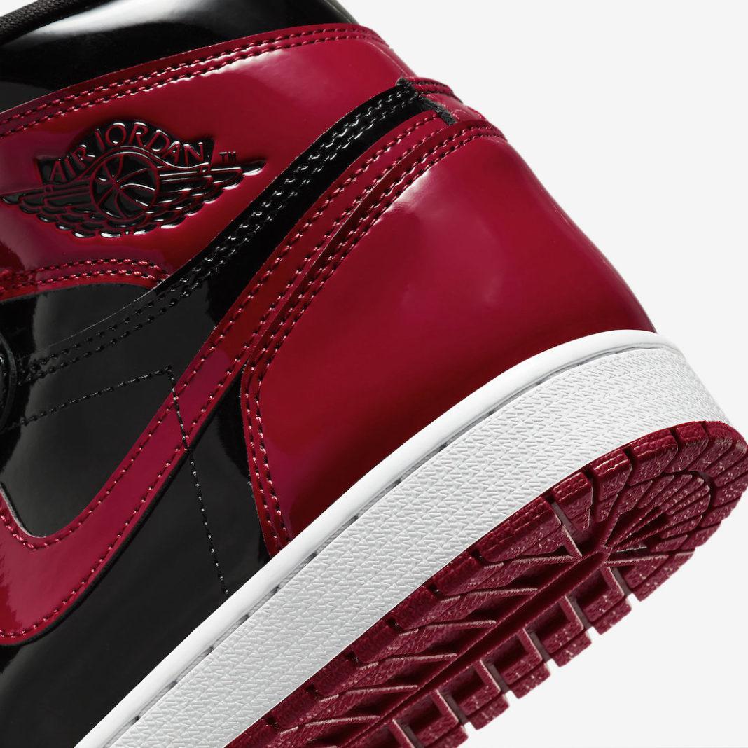 (Men's) Aithtr Jordthtan 1 Retro High OG 'Reimagined Patent Bred / Banned' (2021) 555088-063