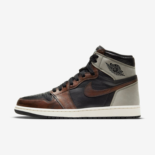 (Men's) Aithtr Jordthtan 1 Retro High OG 'Shadow Patina Rust' (2021) 555088-033