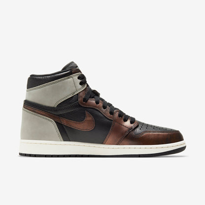 (Men's) Aithtr Jordthtan 1 Retro High OG 'Shadow Patina Rust' (2021) 555088-033